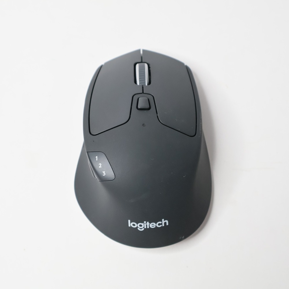 Logitech M720 Triathlon Wireless Bluetooth Multi-Device Mouse Dark Gray MR0062